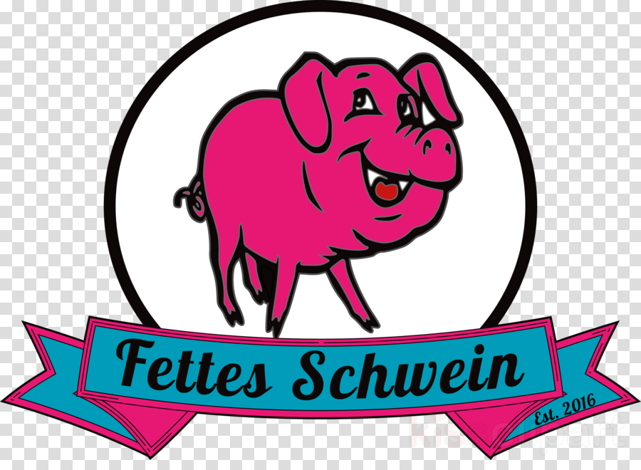 Download Fettes Schwein Clipart Hot Dog Domestic Pig - Vinyl Sticker Decal Karate Logo Atv Car Garage Bike (900x660)