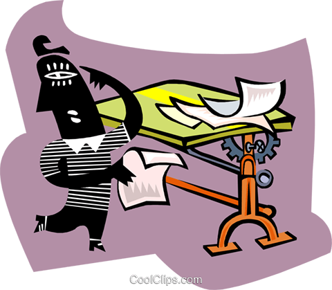 Business Developing Plans Royalty Free Vector Clip - Cartoon (480x419)