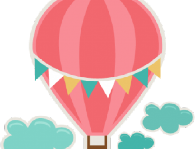 Heart Clipart Hot Air Balloon - Cute Hot Air Balloon Clipart (640x480)