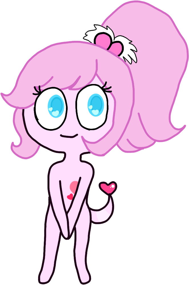 Abigail Pink Heart By Rosa The Clefairy On Clipart - Rolo Doremi (714x1061)