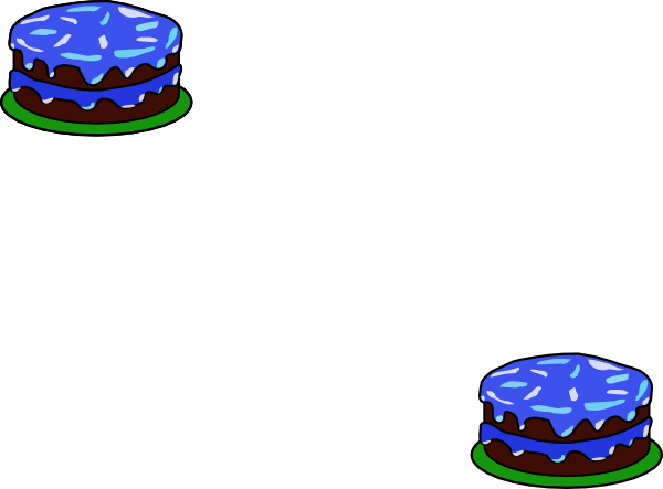 Cake With 2 Candles Svg Clip Arts 600 X 443 Px - Cake With 2 Candles Svg Clip Arts 600 X 443 Px (600x443)