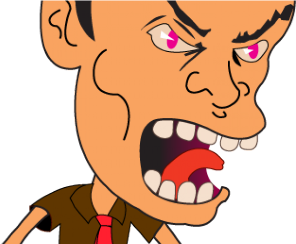 Angry Man Clipart - Clip Art (640x480)