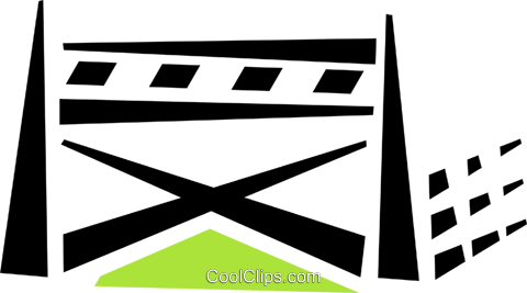 Equestrian Obstacle Royalty Free Vector Clip Art Illustration - Graphic Design (480x267)