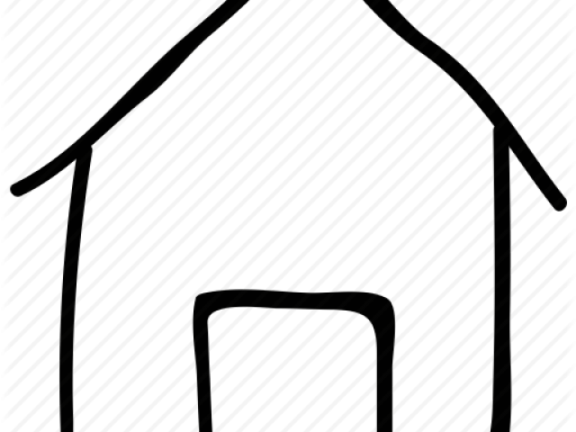 Shack Clipart Hut Outline - Hut (640x480)
