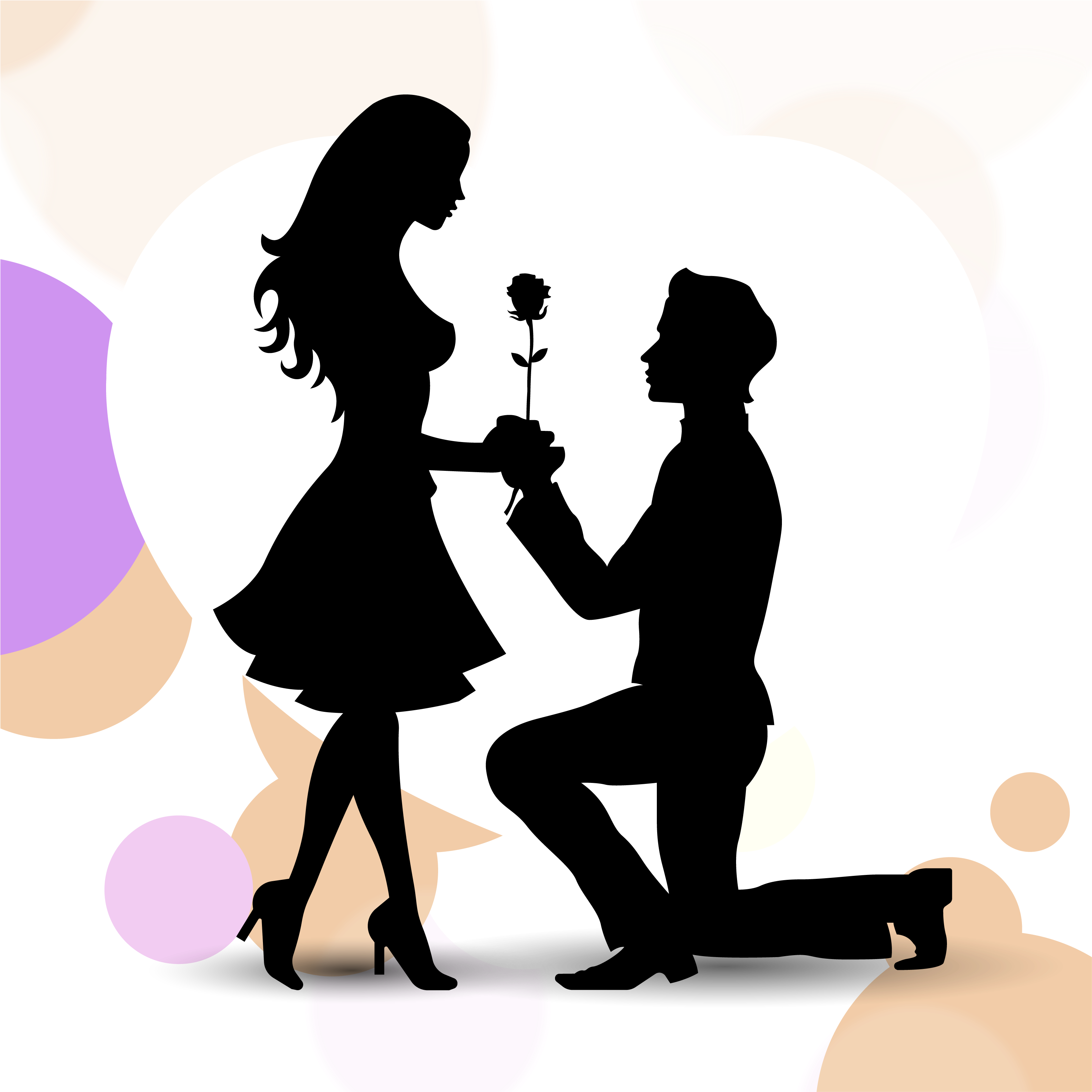 Marriage Silhouette At Getdrawings - Find A Husband Or Wife: Find A Mate After 35 [book] (5482x5131)