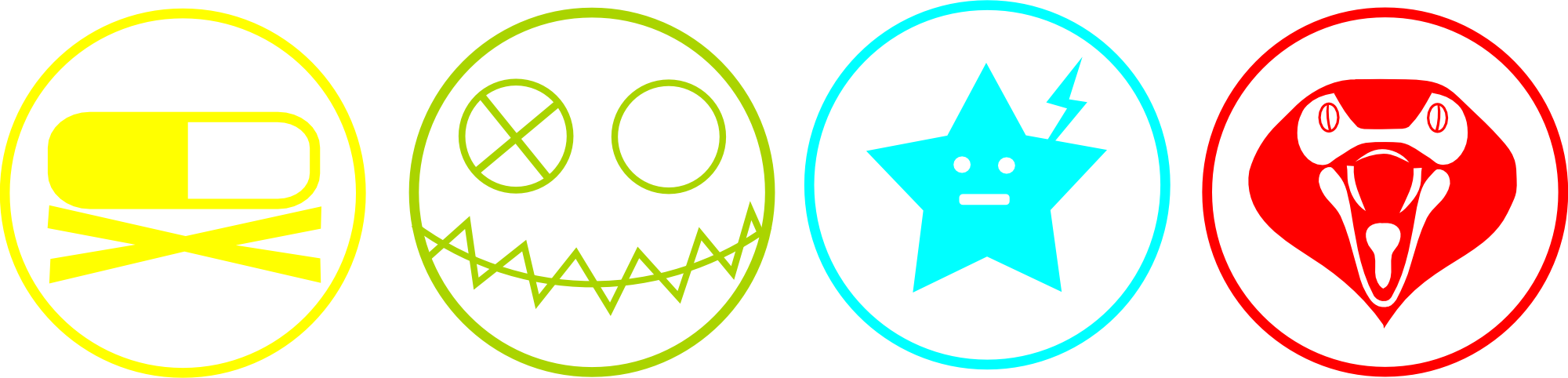 My Chemical Romance Logo Transparent Animated Logo - My Chemical Romance Killjoys Logo (2000x482)