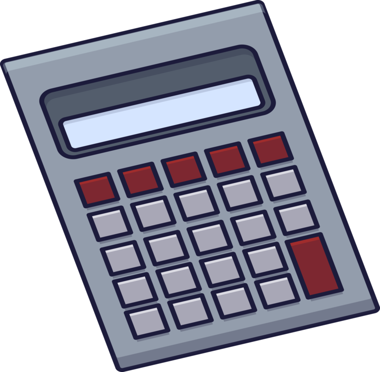 Calculator User Combination Chemical Element - Clip Art (767x750)