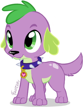 Furreon, Cute, Dog, Equestria Girls, Male, Paws, Puppy, - Spike My Little Pony Dog (310x390)