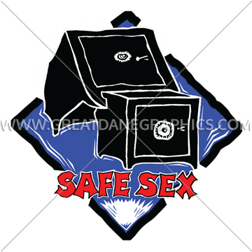 Safe Sex - Emblem (359x385)