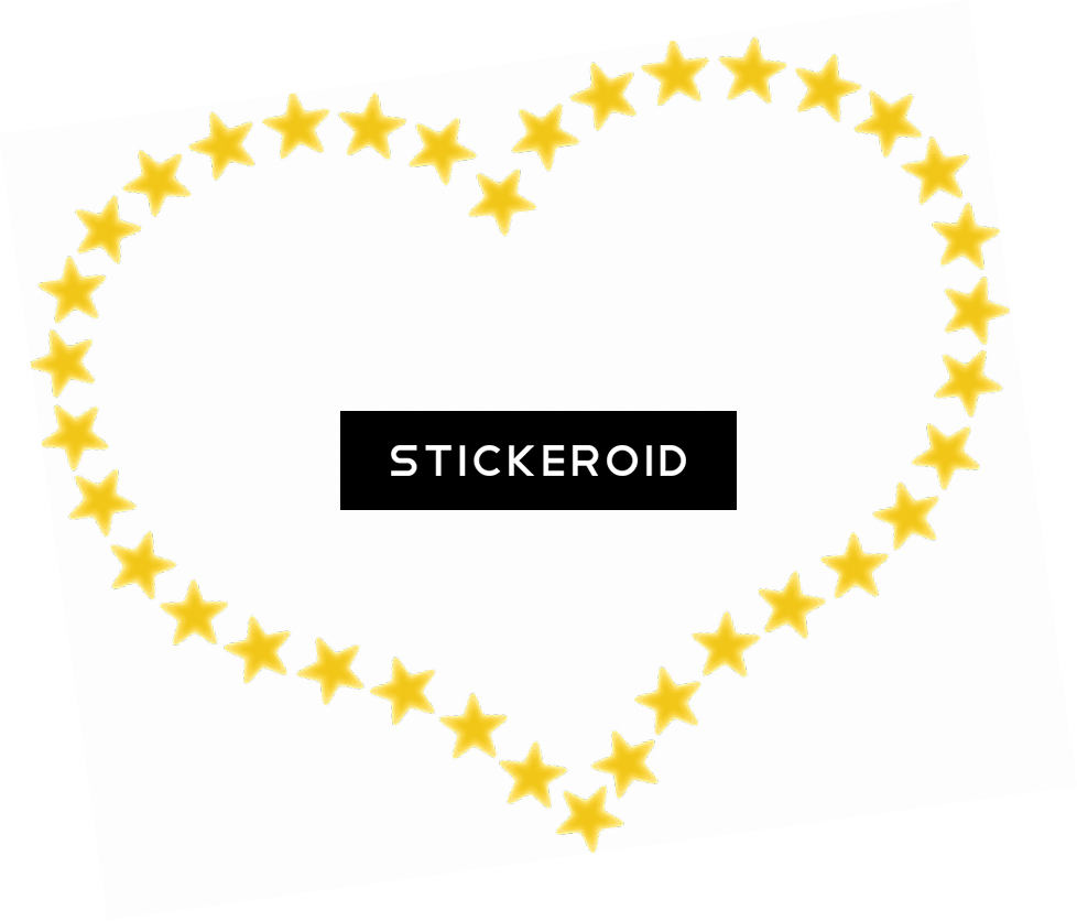Black And White Shooting Star Clipart - Casal E Coração Desenho Amarelo (978x836)