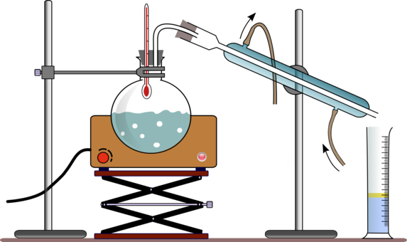 Distillation Distilled Water Drinking Water Desalination - Distillation Clipart (573x340)