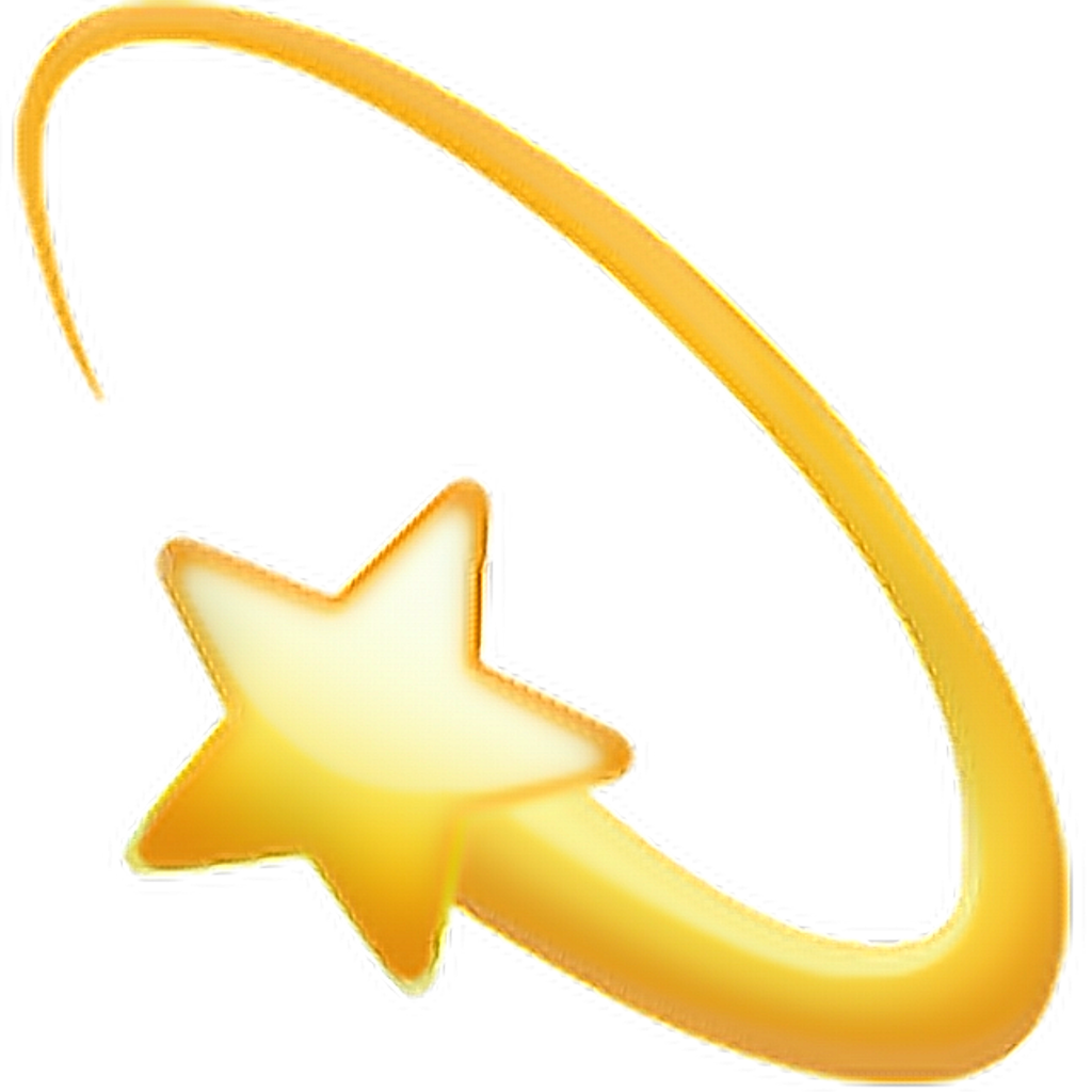 •dizzy Emoji 💫 Dizzy Emoji Emoticon Iphone Iphoneemoji - Shooting Star Emoji Png (1024x1024)