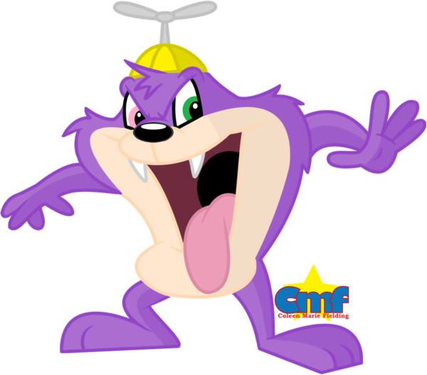 Devil Clipart Toon - Tiny Toon Adventures Dizzy Devil (600x528)