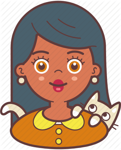 Catwoman Clipart Avatar - Cat (414x512)