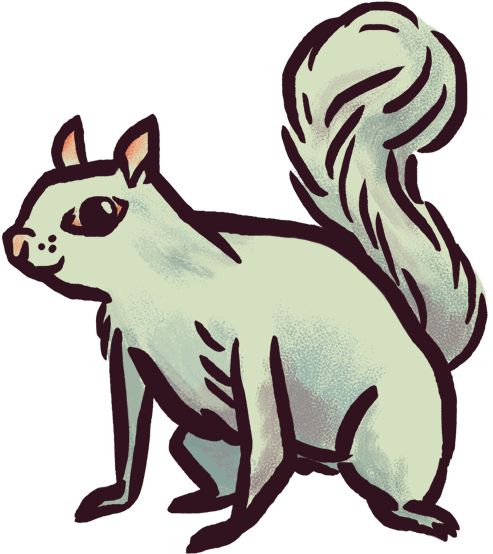 Give Your Feedback - Squirrel (547x605)