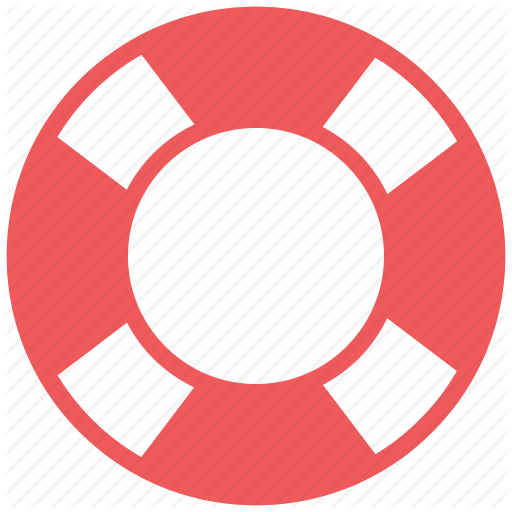 Download Swimming Tube Vector Clipart Lifebuoy Clip - Lifebuoy Vector (512x512)