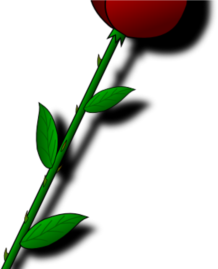 Single Rose Clipart Single Red Rose Clipart Free Clip - Ram Ram Ji Good Morning (1024x1024)