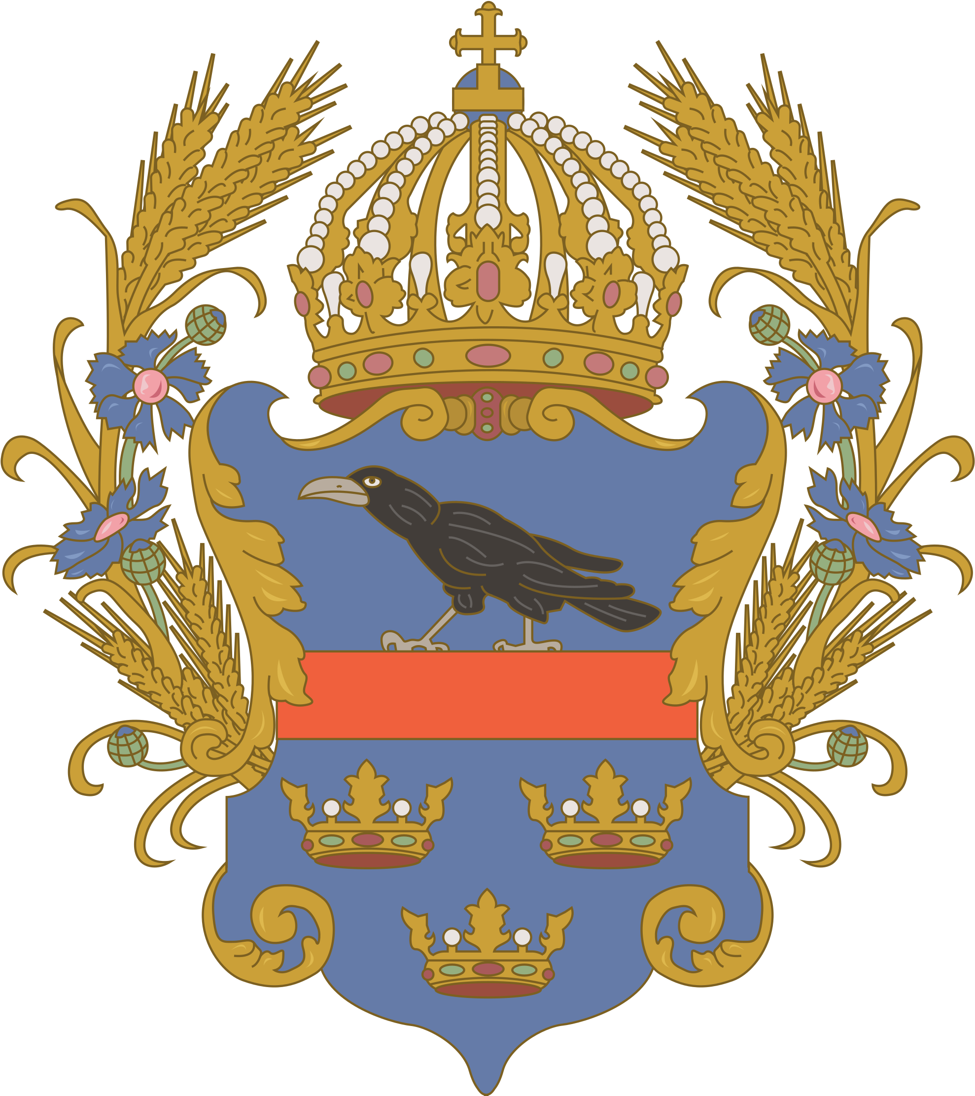 Open - Kingdom Of Galicia And Lodomeria Flag (2000x2311)