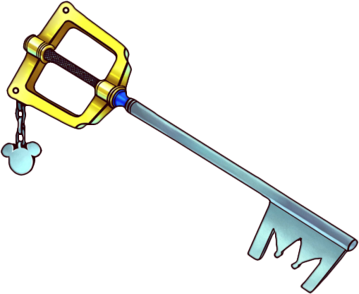 Kingdom Hearts Clipart Keyblade - Kingdom Hearts Keyblade Drawing (509x416)