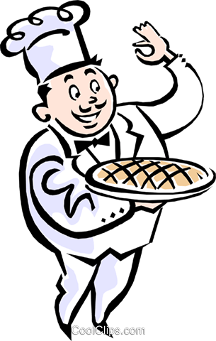 Baker Royalty Free Vector Clip Art Illustration - Food (305x480)