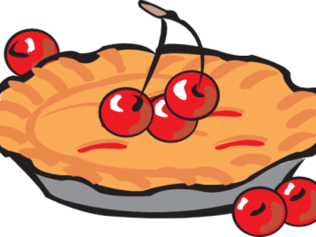 Pies Clipart Auction - Cherry Pie Clipart (640x480)