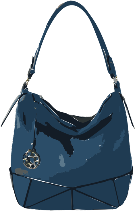 Hobo Bag Handbag Computer Icons Leather Blue - Handbag (554x750)