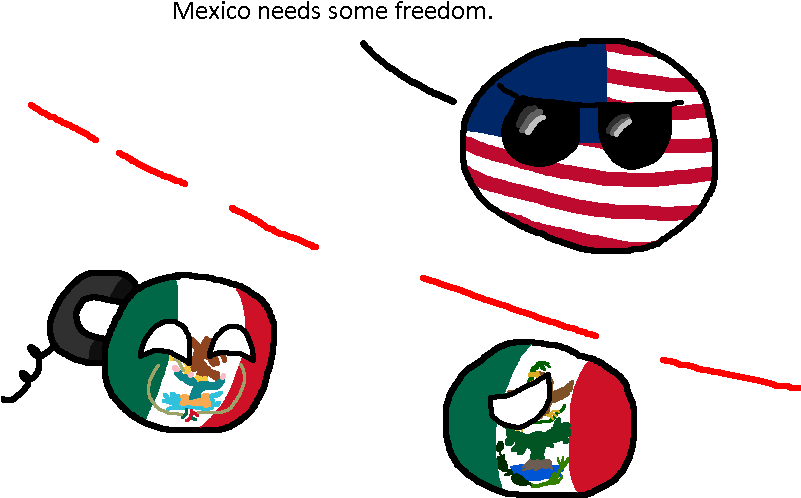 Border Polandball Wiki Fandom Powered By Wikia - Mexican Drug War Polandball (800x600)