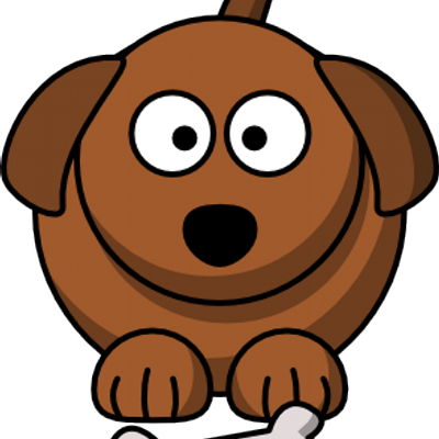Gabe - Cartoon Dog Png Gif (400x400)