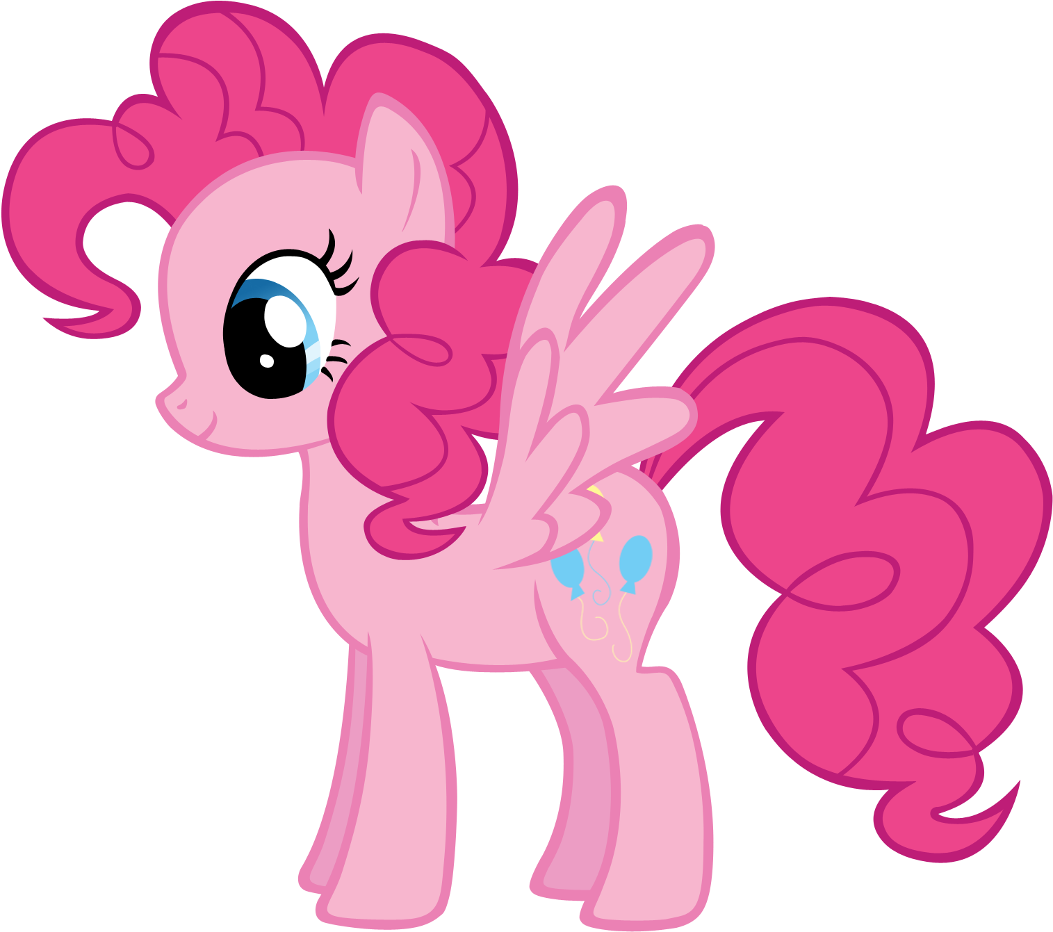 Wingie Pie Vector By Durpy On Deviantart - Pinkie Pie Alicorn (1656x1446)