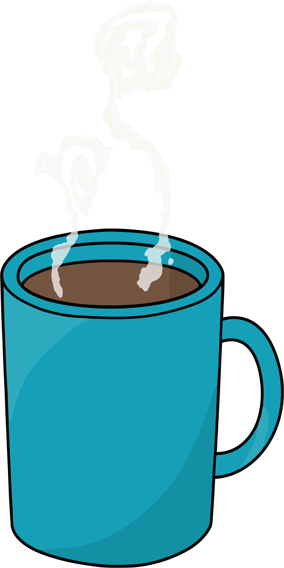 Coffee Cup Taco Restaurant - Coffee Clipart (1188x2372)