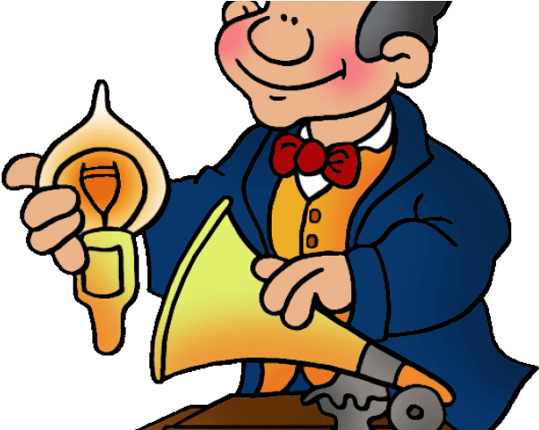 Situation Clipart Invention - Thomas Edison Clipart (640x480)