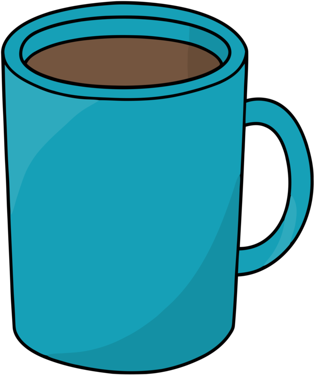Coffee Cup Line Art Email Mug - Coffee Mug Clipart (635x750)