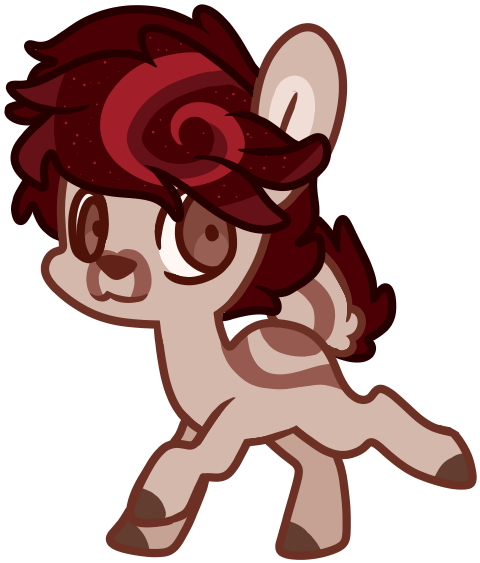 New Chibi Of My Deer Oc Cappuccino Chip Swirl By Yoongibamboongi - Drawing (700x600)