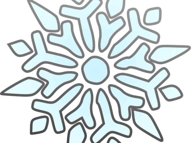 Snowflake Clipart Print - Snowflake Clipart (640x480)