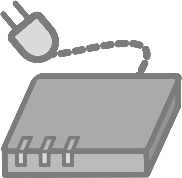 Dsl Modem Router Digital Subscriber Line Cable Modem - Modem Clipart Background Transparent (750x750)