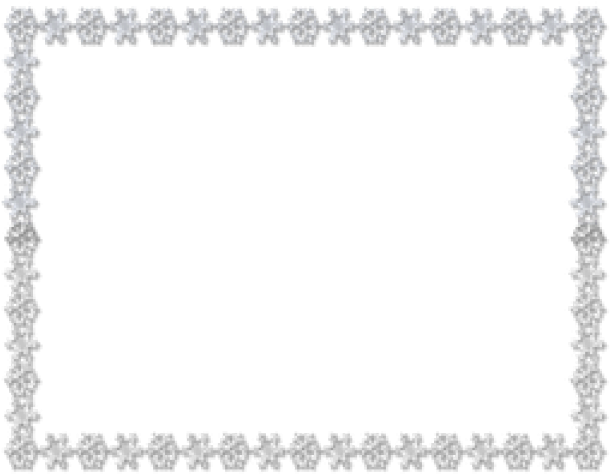 Snowflake Clipart Picture Frame - Diamond Photo Frame Png (640x480)