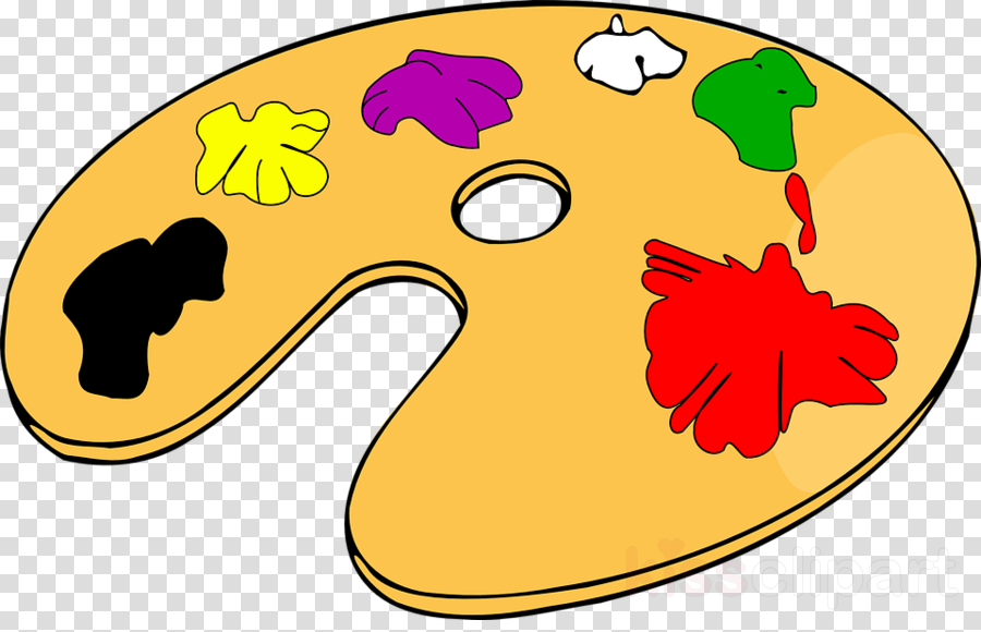 Paint Palette Clip Art Clipart Palette Painting Clip - Art Pallet Clip Art (900x580)