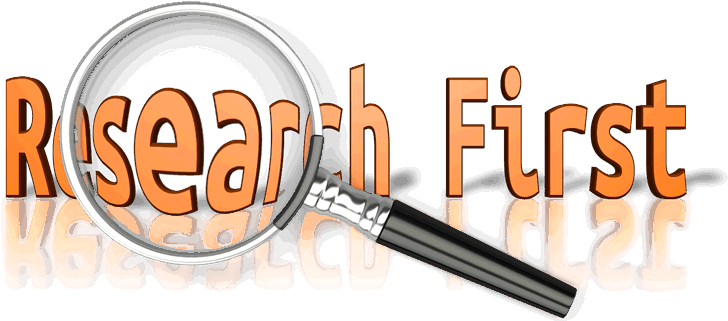 Clip Art Black And White Market Getting It Right The - Do Research Png (734x329)