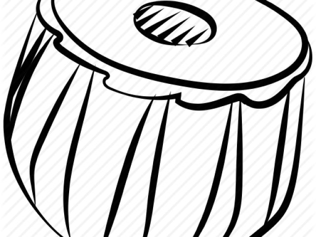 Drum Clipart Tabla - Tabla Drawing (640x480)