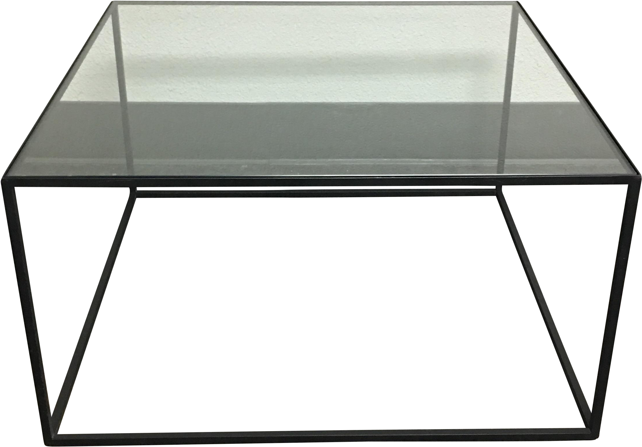 Clip Art Transparent Iron Glass And Square Tables On - Coffee Table (2467x1719)