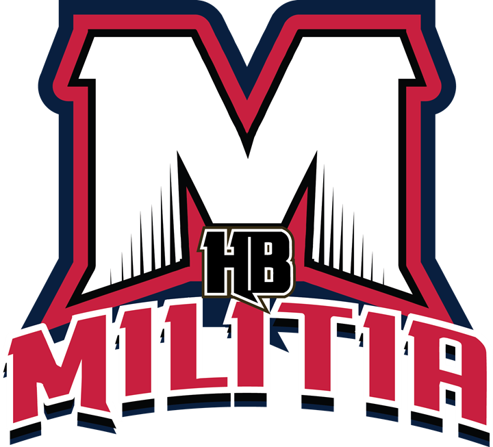 Hb Militia Red, - Hb Militia Hockey (720x653)