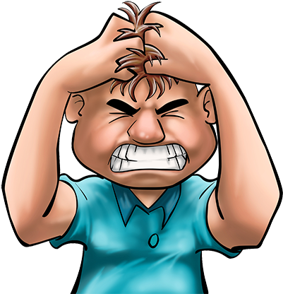 Svg Transparent Download Stressed Cartoon Face Group - Facts About Stress [book] (423x425)