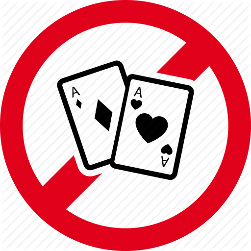 Download Gambling Clipart Sticker Gambling Clip Art - No Gambling Sign Png (512x512)