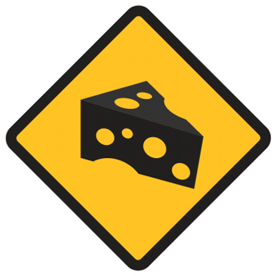 Construction Site - Tractor Road Sign (400x400)