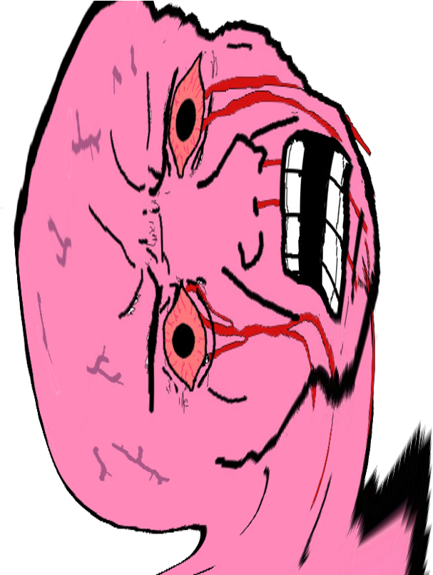 Post - Pink Wojak Png (808x805)
