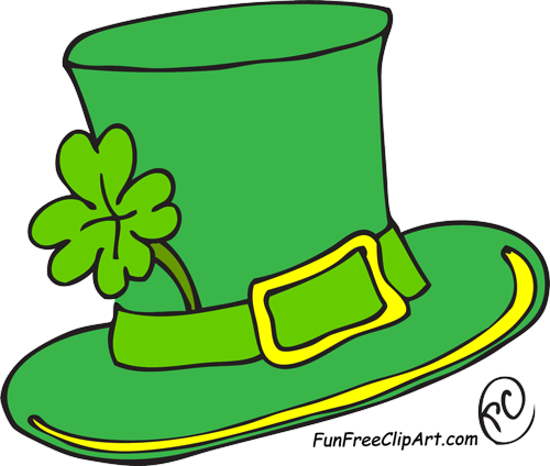 Leprechaun Hat Png Clipart Leprechaun Hat Clipground - Free Leprechaun Hat Clipart (500x424)