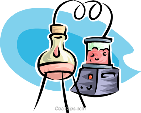 Science Experiment Royalty Free Vector Clip Art Illustration - Science Experiment (480x384)