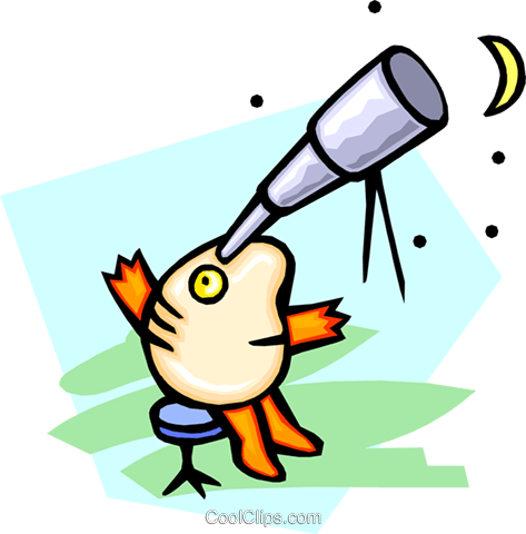 Astronomy Royalty Free Vector Clip Art Illustration - Experiment (473x480)