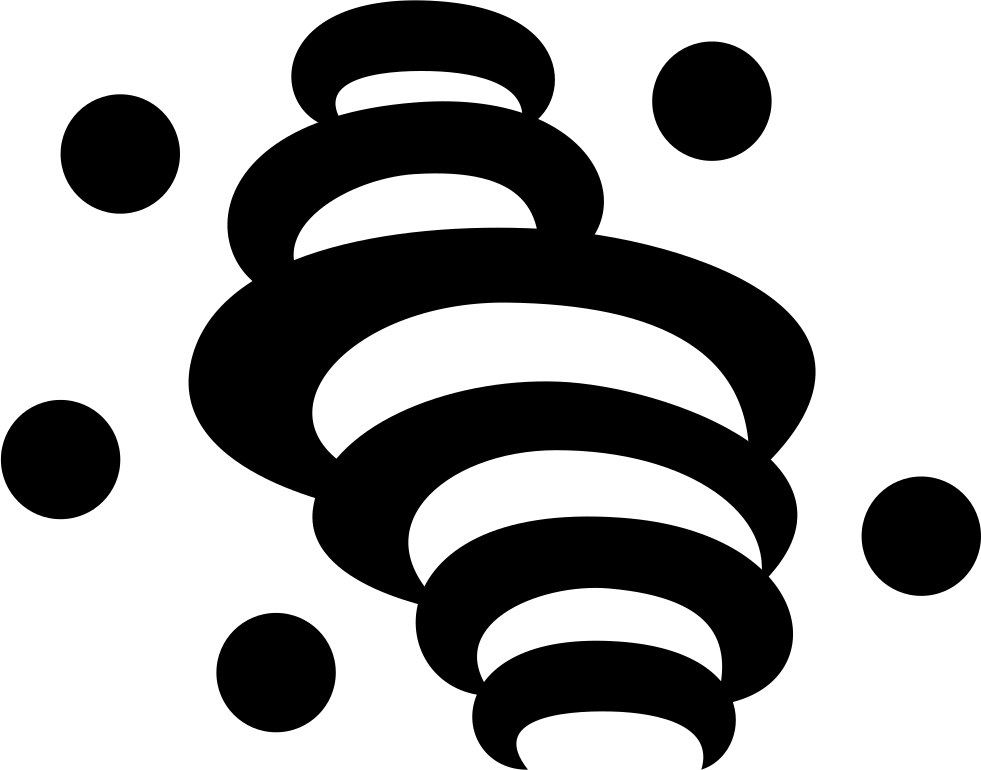 Strong Sand Dust Storm Svg Png Icon Free Download - Clip Art (981x770)