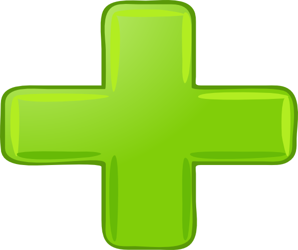 This Free Clip Arts Design Of Small Green Plus Sign - This Free Clip Arts Design Of Small Green Plus Sign (600x503)